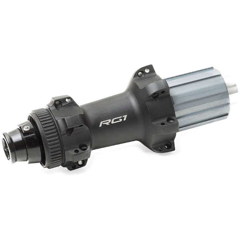 Miche achternaaf RG1 28g TX12 center lock zwart