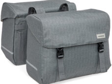New Looxs dubbele tas Nima Mondi Joy 38l rPET grijs