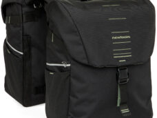 New Looxs dubbele tas Vigo 40l polyester zwart/groen