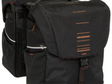 New Looxs dubbele tas Vigo RT2 40l polyester zwart/oranje