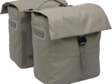 New Looxs dubbele tas Leeds MIK 2.0 38l rPET taupe