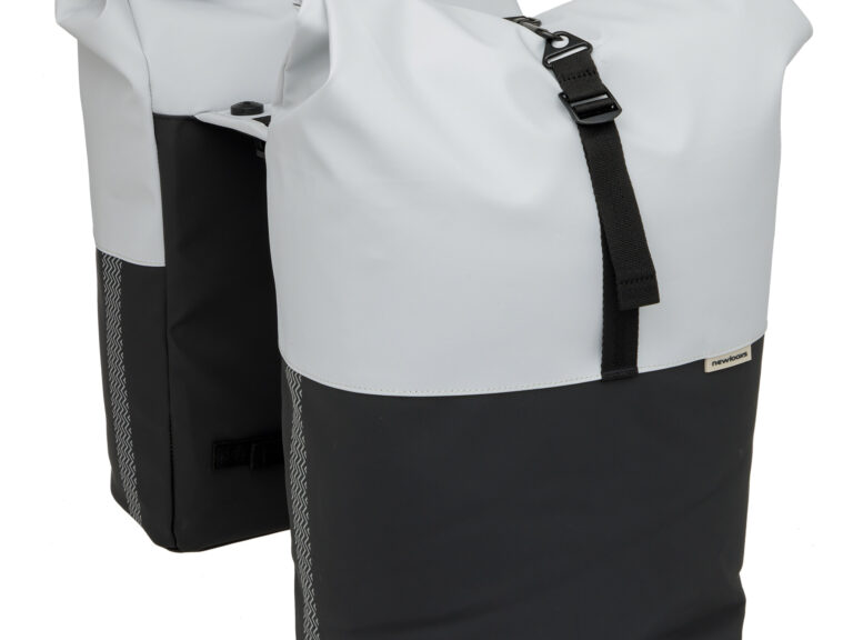 New Looxs dubbele tas Nyborg MIK 2.0 34l lichtgrijs/zwart