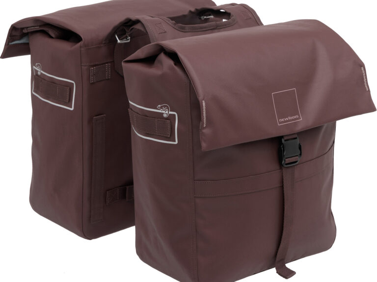 New Looxs dubbele tas Leeds 38l chocolate