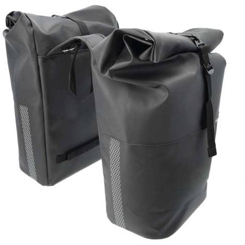 New Looxs dubbele tas Nyborg 34l zwart