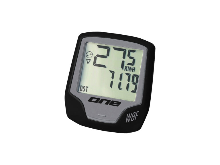 One fietscomputer 8 draadloos unisize black/grey