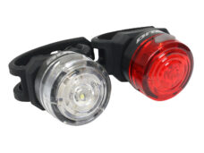 One verlichtingsset 10  op knoopcel (inclusief) zwart