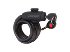 One spiraalkabelslot 12150  12mm/150cm black/grey