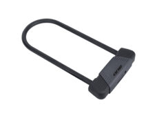 One beugelslot 18.34 18mm/34cm zwart/grijs