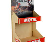 Motul counterdisplay hout (leeg)