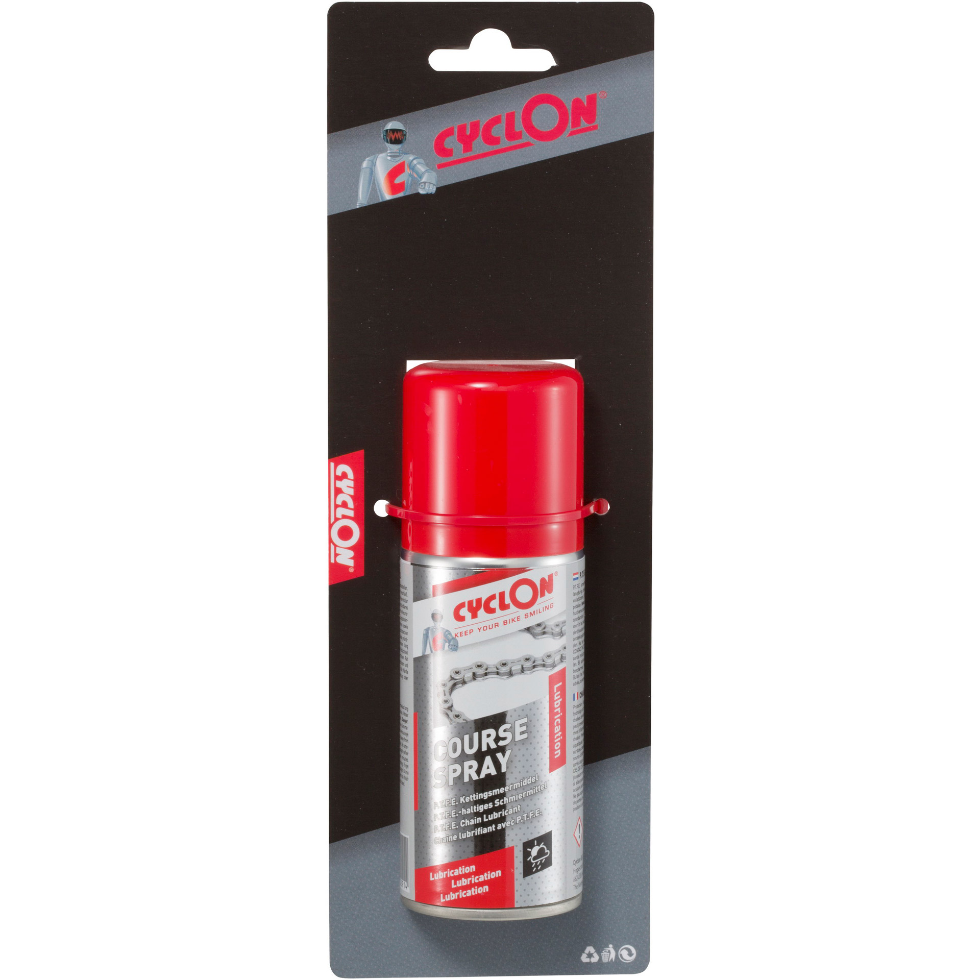 Cyclon course spray met PTFE blister 100ml