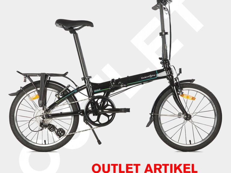 Dahon vouwfiets Mariner D8 Obsidian 20" 8v zwart (OUTLET)