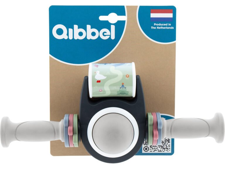 Qibbel Toybar met Handvatten Grijs