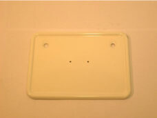Kentekenplaat-houder 120x165 wit
