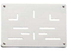 Kentekenplaat-houder 210x140 Alu Motor zilver