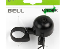 Widek E-bike bel "all-black" messing op kaart