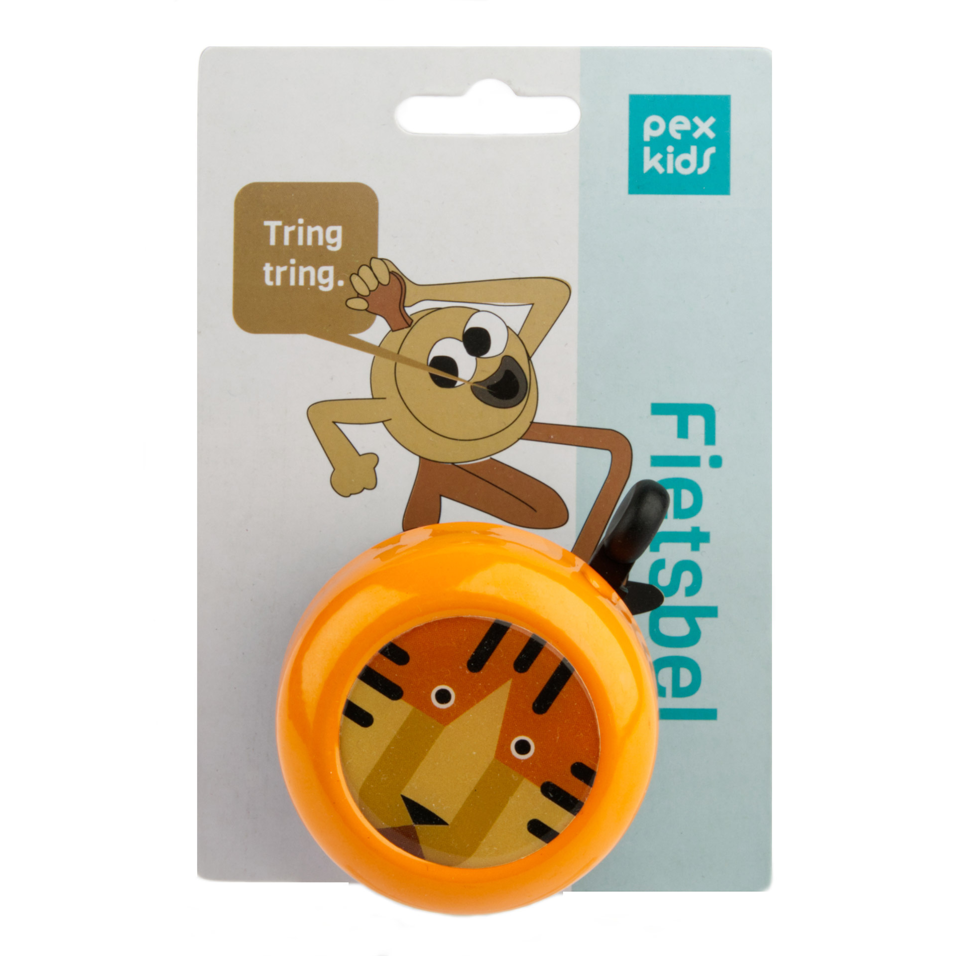 PexKids Fietsbel zwart