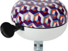 Widek bel Ding Dong 80mm art collection mosaic paars