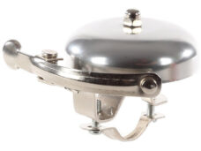 Mirage bel Retro 60mm aluminium zilver
