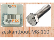 Bofix zeskantbout M8-110 (12st)