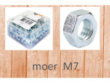 Bofix moer M7 verzinkt (100st)