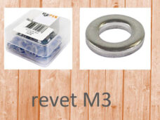 Bofix sluitring M3 verzinkt (200st)