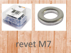 Bofix sluitring M7 verzinkt (200st)