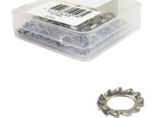 Bofix tandveerring M6 RVS (100st)