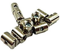 Bofix schroefnippel gas 5x7 (100st)
