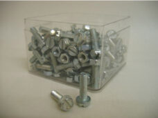 Bofix spatbordbout met moer M5x16 verzinkt (50st)