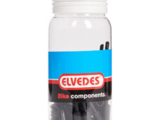 Elvedes kabelhoedje tip 5mm PVC zwart (50st)