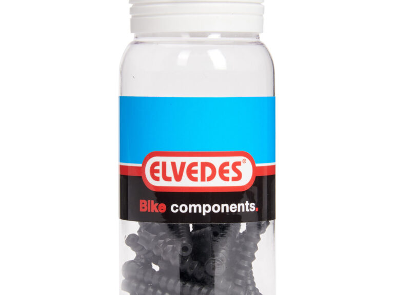Elvedes rubber balg kabelhoed tip rubber zwart (25x)