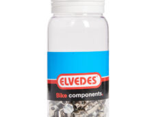 Elvedes schroefnippel 7x10mm messing (50st)