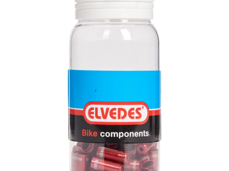 Elvedes kabelhoedje 5mm sealed alu rood (50st)