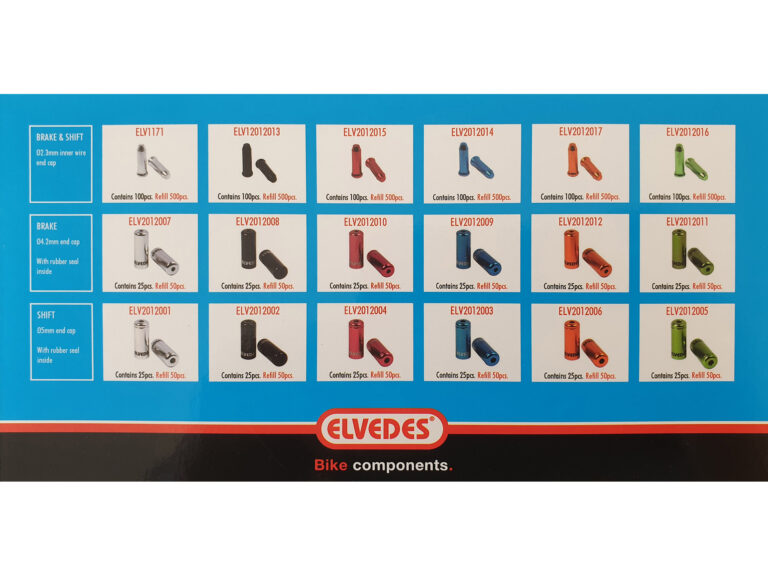 Elvedes assortimentsdoos antirafeldopjes / kabelhoedjes