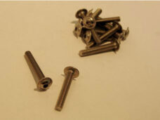 Bofix laagbolkop met flens M6x35 verzinkt (12st)