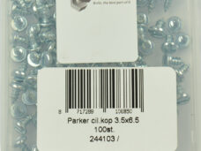 Bofix parker met cilinderkop 3.5-6.5 (100st)