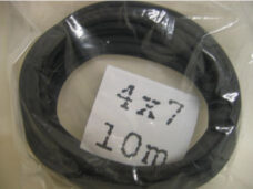 Bicy-Fill benzineslang 4-7mm rubber p/10 meter