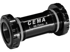 CEMA bracketas BSA FSA386 / Rotor 30mm RVS zwart