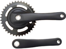 Chainline crankstel CL005 38T 95mm disc 3/32 170mm mat zwart