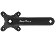 SunRace crankstel FCM800 11/12v 175mm zonder blad