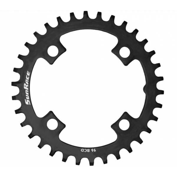 SunRace Crankstel zwart