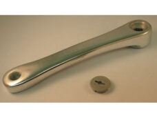Crank links alu spieloos 170mm zilver