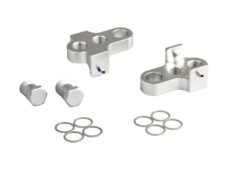 Mirage crankverkorters met RVS bouten aluminium T6 zilver
