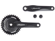 Miranda crankset Alfa 1 33T 3/32" + disc 9