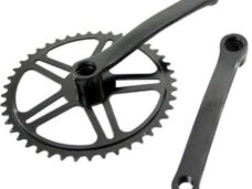 Bhogal Vinty crankstel 44tds 1/8" zwart spieloos 170mm