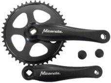 Miranda crankstel Beta 1+ 44t 3/32“ zwart