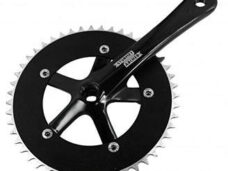 Sturmey Archer crankstel zwart 1/8" 46T 170mm FCT26 (SA)