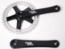 Sturmey Archer crankstel zwart 42T 170mm FCT62 (SA)