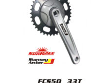 Sturmey Archer crankstel zilver 33T 170mm FCS603 (SA)