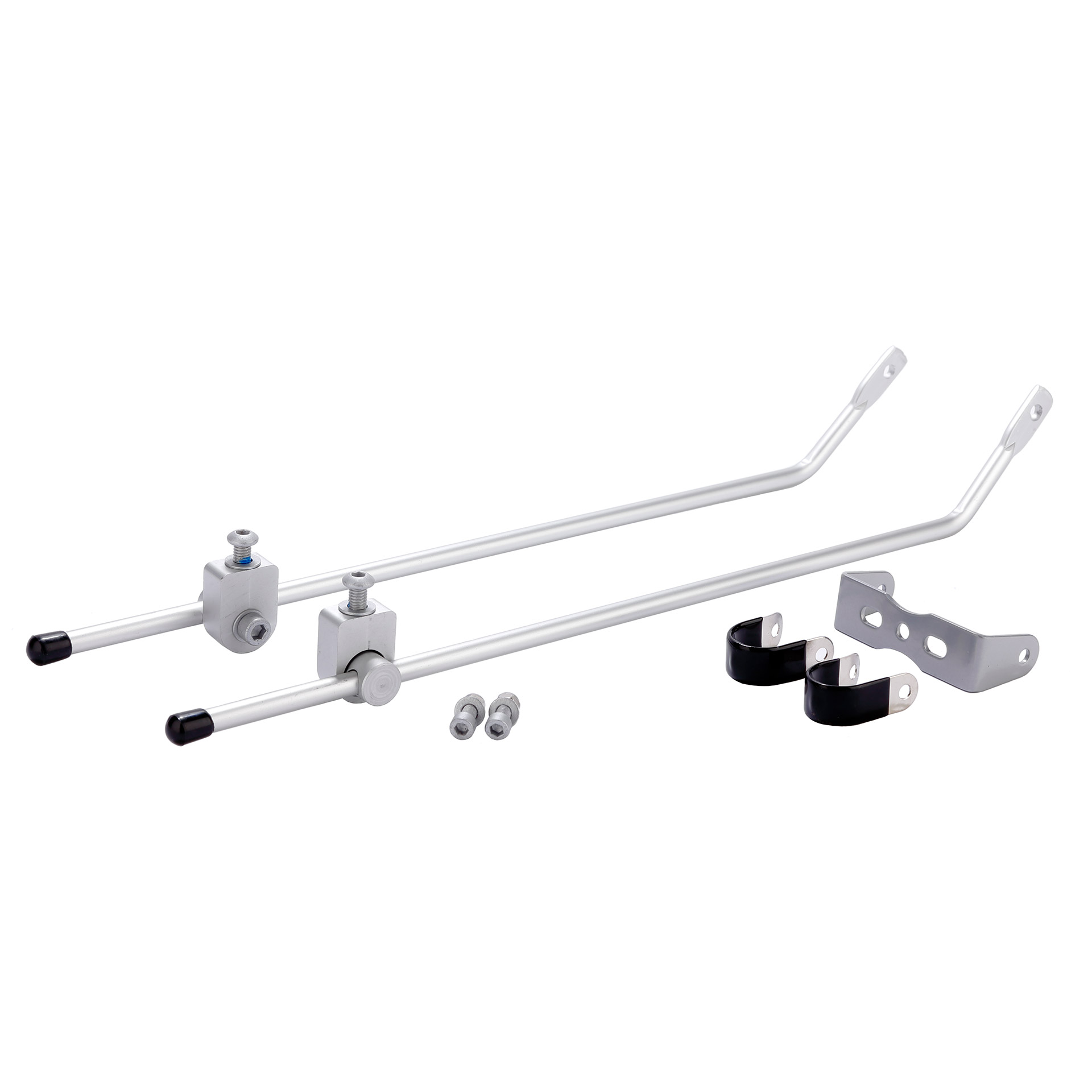 White Label Bagagedrager zilver